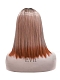 Evahair Ombre Blonde Shoulder Length Synthetic Lace Front Wig