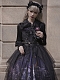 Evahair dark punk style witch's town printed lolita dress JSK