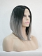 EvaHair Angled Cut Grey Ombre Color 2016 Fashion Bob Synthetic Wig