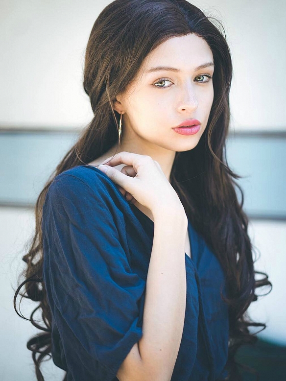 Dark Brown Synthetic Lace Front Wig with Sexy Wavy