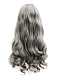 Evahair New Style Cute Grey Long Wavy Synthetic Wig