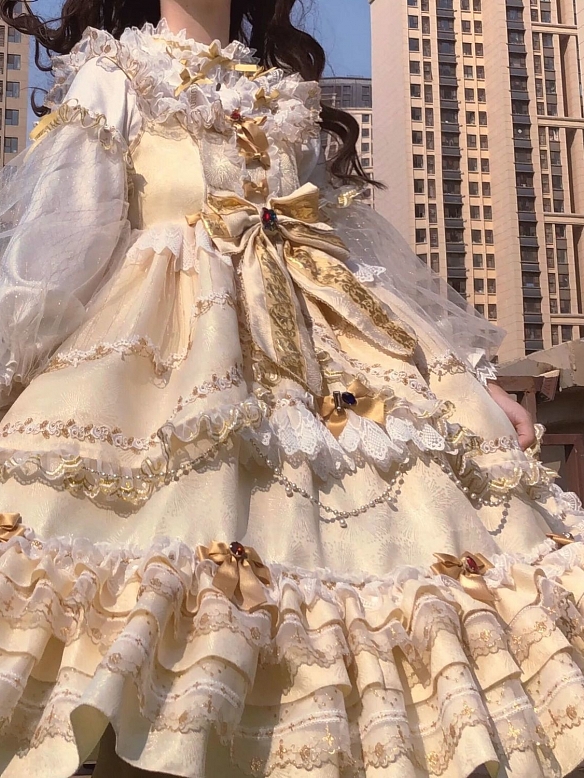 Evahair coronation style vintage royal lolita dress