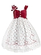 Evahair fashion red Polka Dot Mesh Lolita dress JSK