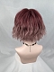 Evahair Cute 2021 New Style Red Ombre Bob Wavy Synthetic with Bangs