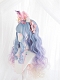 Evahair Cute Multicolored Long Wavy Synthetic Wig with Bangs