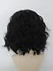 EvaHair Classical Black Wavy Bob Synthetic Lace Front Wig