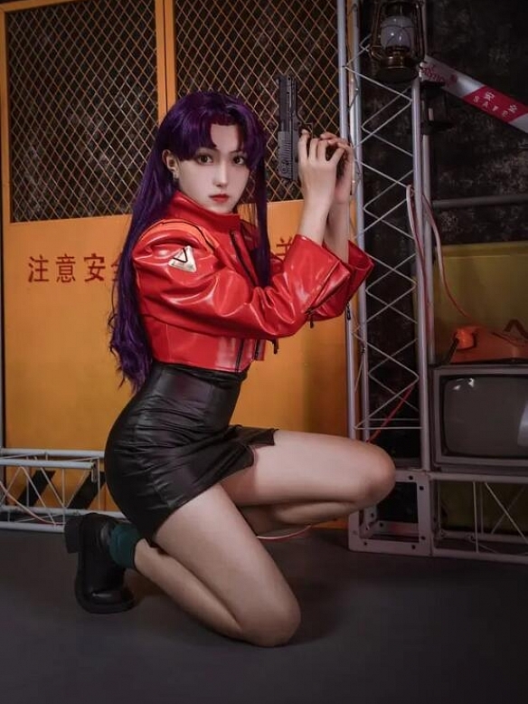 Evhair EVA Katsuragi Misato COSPLAY costume