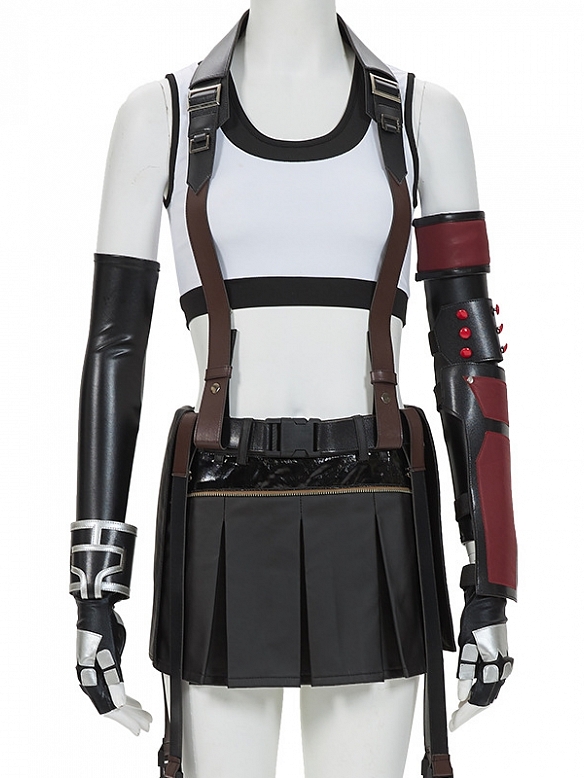 Evahair Final Fantasy VII Remastered Tifa cosplay costume