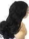 Evahair Fashion Style Sexy Black Long Wavy Synthetic Wig