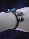 Evahair Gothic Black Totem Beaded Bracelet