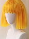 Evahair 2021 New Style Three Colors Selective Short Straight Synthetic Wig with Bangs