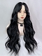 Evahair 2021 New Style Black Long Wavy Synthetic Wig