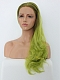 2019 Hot Green Color Synthetic Lace Front Wig