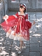 Evahair new style classical red mesh lolita dress