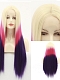 Evahair fashion three colors long straight hair T-lace wig