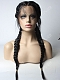 Braided Black Synthetic Lace Front Wig