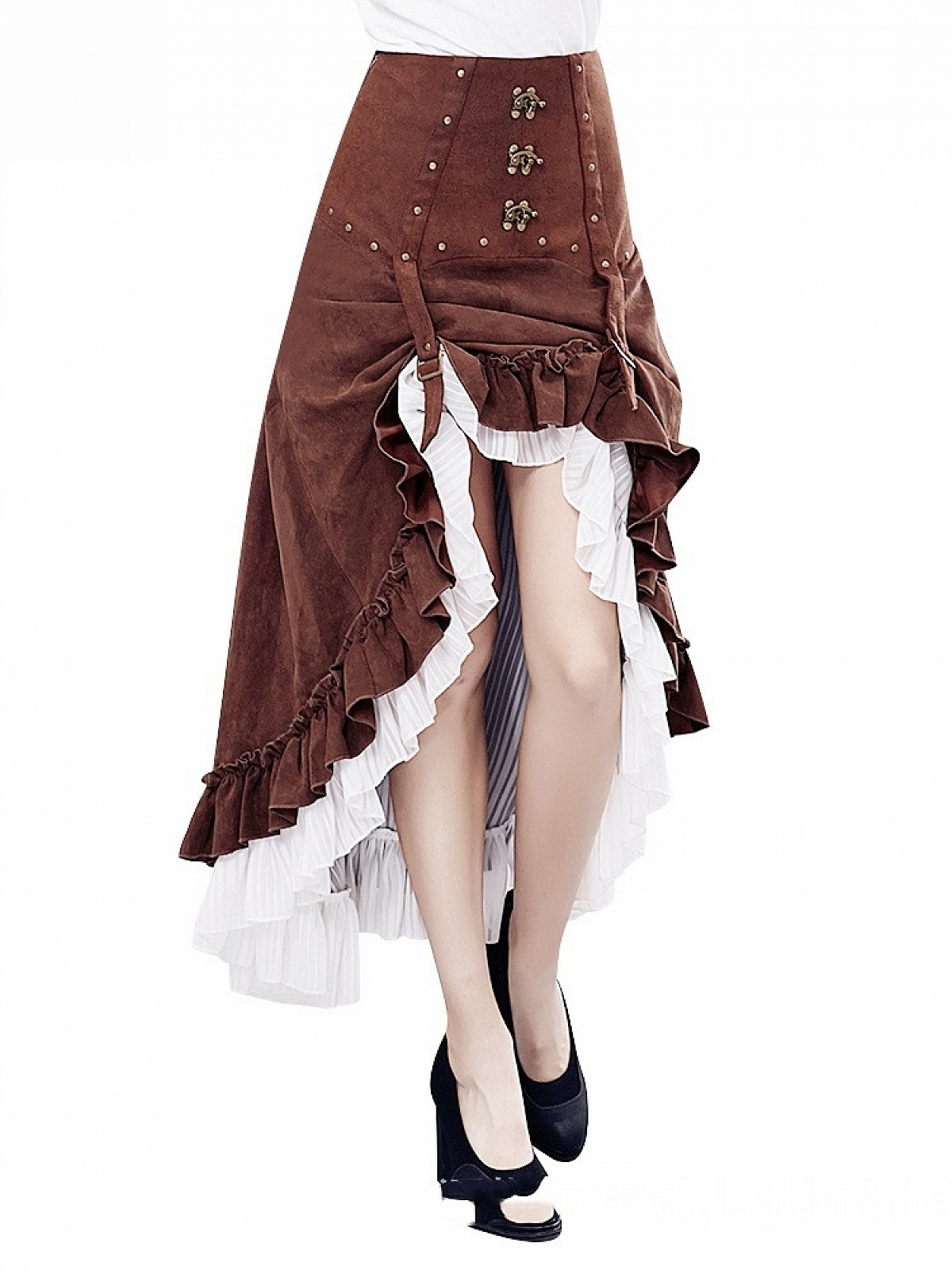 Evahair vintage steam punk style skirt