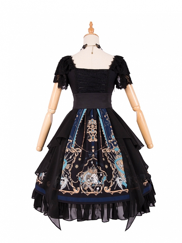 Evahair dark Gothic punk style lolita dress