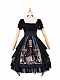 Evahair dark Gothic punk style lolita dress