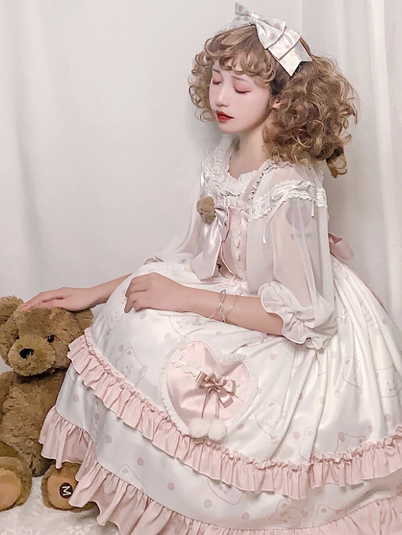 Evahair adorable and sweet daily lolita dress