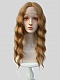 Preorder-Evahair 2021 New Style Blonde Long Wavy Synthetic T-Part Lace Wig