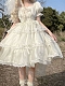 Evahair new white ruffle lolita dress JSK