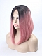 EvaHair Rouge Pink Angled Cut 2017 New Style Synthetic Wig 