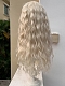 Evahair 2022 New Style Blonde Long Wavy Synthetic Lace Front Wig