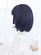 Evahair 2021 New Style Blue Bob Short Synthetic Wig with Bangs and Hime Cut