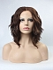 EvaHair Chestnut Graduated Cut Wavy Bob Lace Front Synthetic Wig