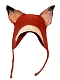 Cute Forest Red Fox Mori Hat
