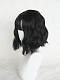 Evahair 2021 New Style Black Bob Short Wavy Synthetic Wig with Bangs