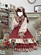 Evahair red ruffle cute lolita dress