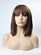 EvaHair Special Medium Length Straight Lob with Bangs