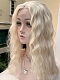 Evahair 2022 New Style Blonde Long Wavy Synthetic Lace Front Wig