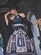 Evahair Egyptian Anubis style black lolita dress