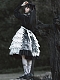 Evahair vintage black punk lolita dress