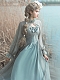 Evahair new elegant flattering long sleeve mesh lolita dress