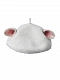 Cute White-Cat-Ears Mori Beret Hat