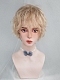 Evahair 2021 New Style Blonde Short Synthetic Wig with Bangs
