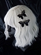 Evahair 2021 Gothic Style Handmade Black Butterfly Hairpin