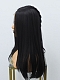 Evahair 2021 New Style Yaki Long Straight Part Braided Synthetic Lace Front Wig
