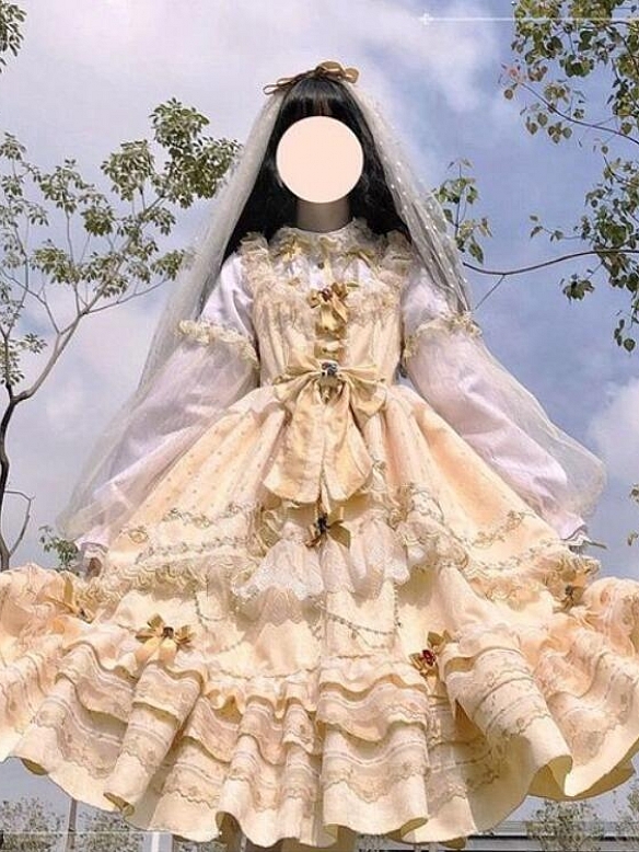 Evahair coronation style vintage royal lolita dress