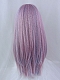 Lolita unicorn gradient hime cut long wig