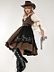 Evahair Britain style steam punk lolita dress