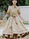 Evahair french style vintage apricot lolita dress