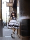 Evahair fashion cat paw printed lolita dress JSK