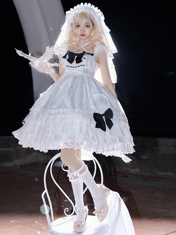 Evahair fashion Wedding dress style lolita dress JSK