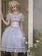 Evahair light blue lolita mesh suits JSK 