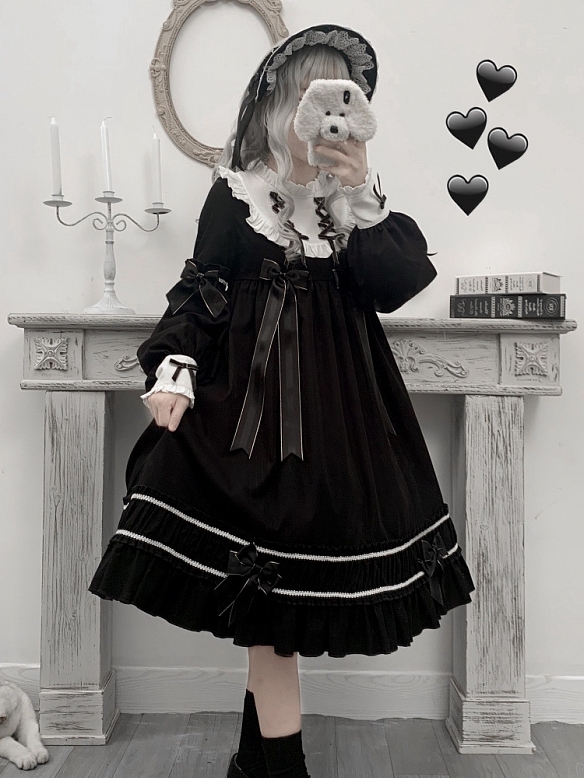 Evahair dark Gothic style lolita dress